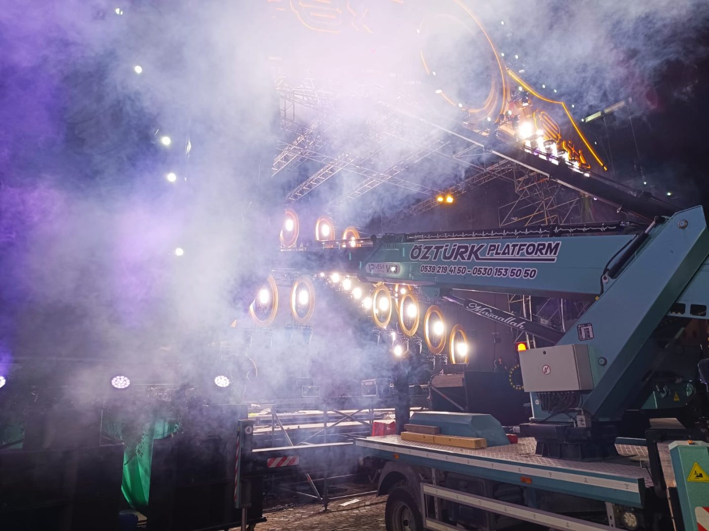 Etkinlik, Sahne ve Festival Kurulumları
