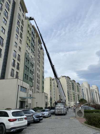İstanbul Sepetli Vinç Çalışması - 5