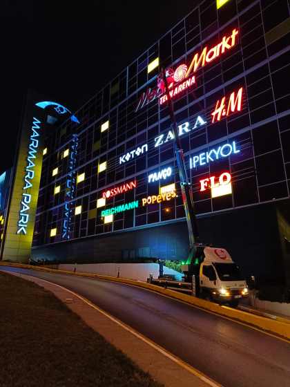 Tabela, Reklam Panosu ve LED Ekran Montajı - 8